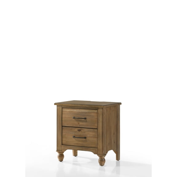 Westwood Design Highland Wood Night stand with Recharging Outlet in Sand Dune