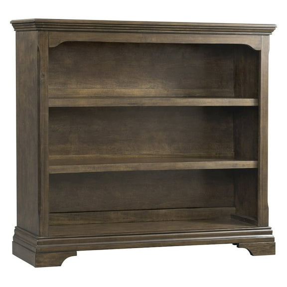 Westwood Design Olivia Traditional Wood Bookcase in Rosewood Brown