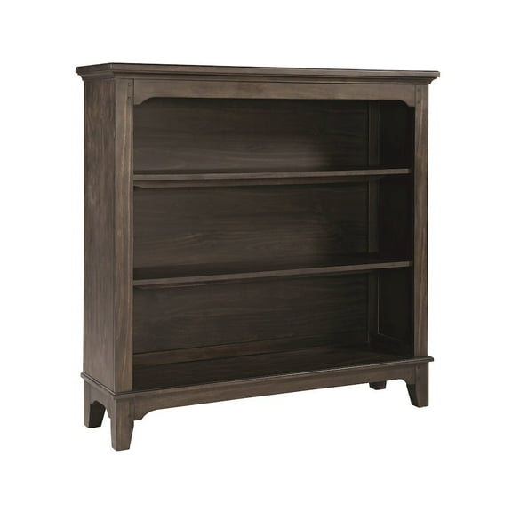 Westwood Design Taylor Farmhouse Wood Bookcase in River Rock Brown