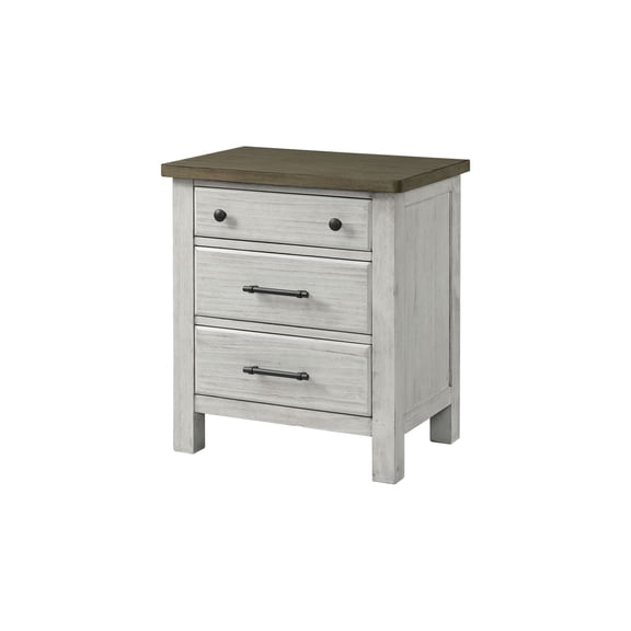 Westwood Design Timber Ridge Wood Nightstand in Weathered Washed Sierra