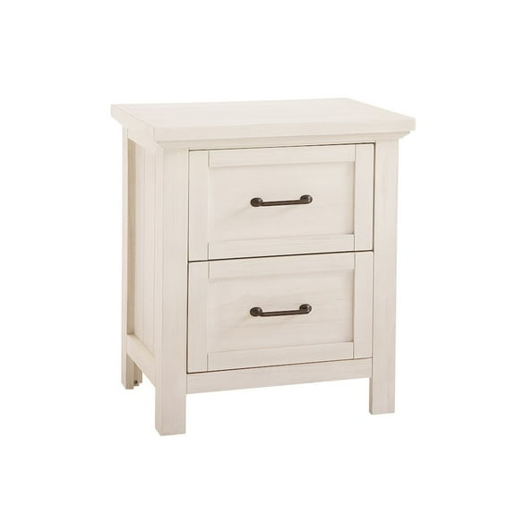Westwood Design Westfield Traditional Nightstand in Brushed White Finish