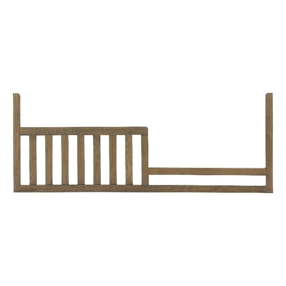 Westwood Design Westfield 55" Wide Traditional Toddler Guard Rail, Harvest Brown