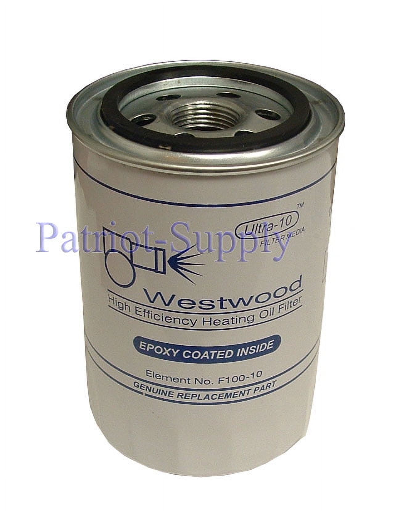 Westwood F10010 SpinOn Oil Filter Element F100. Ultra10 SpinOn Fuel