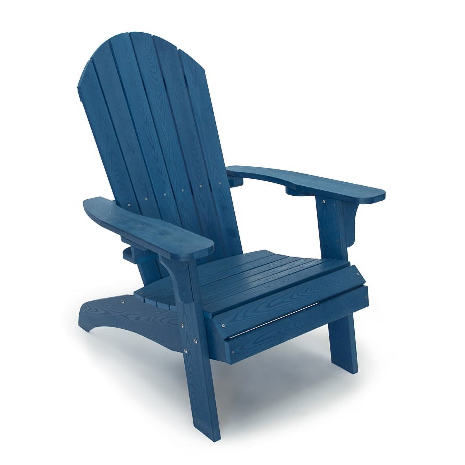 Westwood Navy All Weather Outdoor Patio Adirondack Chair - image 1 of 11