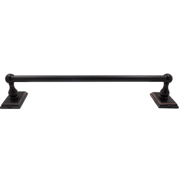 Stone Harbor Hardware Westwood Towel Bar, 24 Inches, Vintage Bronze