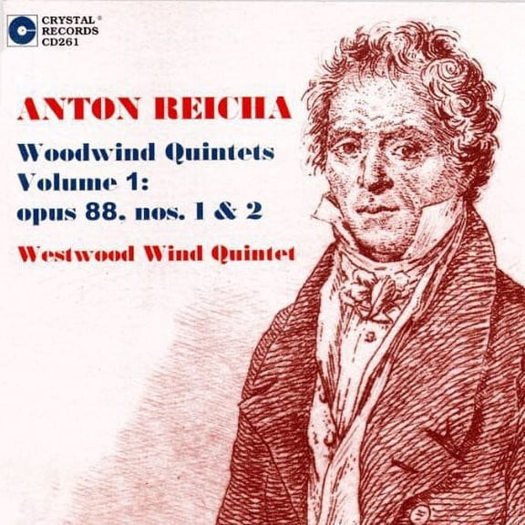 Westwood Wind Quintet - Anton Reicha Woodwind Quintets 1 - Classical - CD