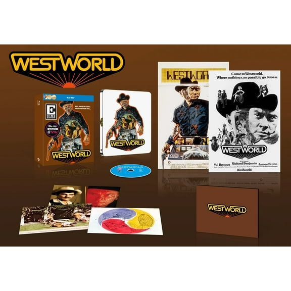 Westworld (Blu-ray) James Brolin Majel Barrett Richard Benjamin Victoria Shaw Yul Brynner