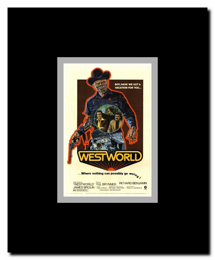 Westworld Framed Movie Poster