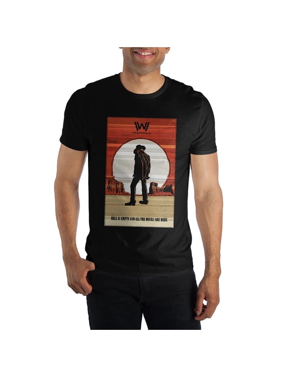 Westworld Hell is Empty... Quote T-Shirt-XX-Large