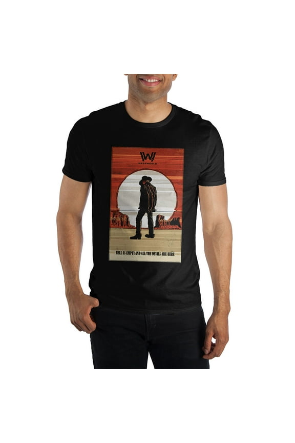Westworld Hell is Empty... Quote T-Shirt-XX-Large