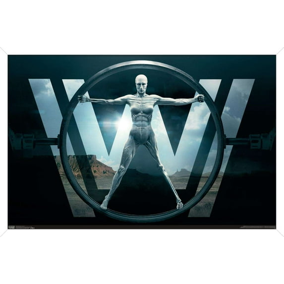 Westworld - Key Art Wall Poster, 22.375" x 34", Framed