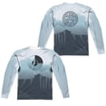 thumbnail image 1 of Westworld - Landscape (Front/Back Print) - Regular Fit Long Sleeve Shirt - Large, 1 of 2