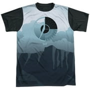 Westworld - Landscape - Short Sleeve Black Back Shirt - Medium