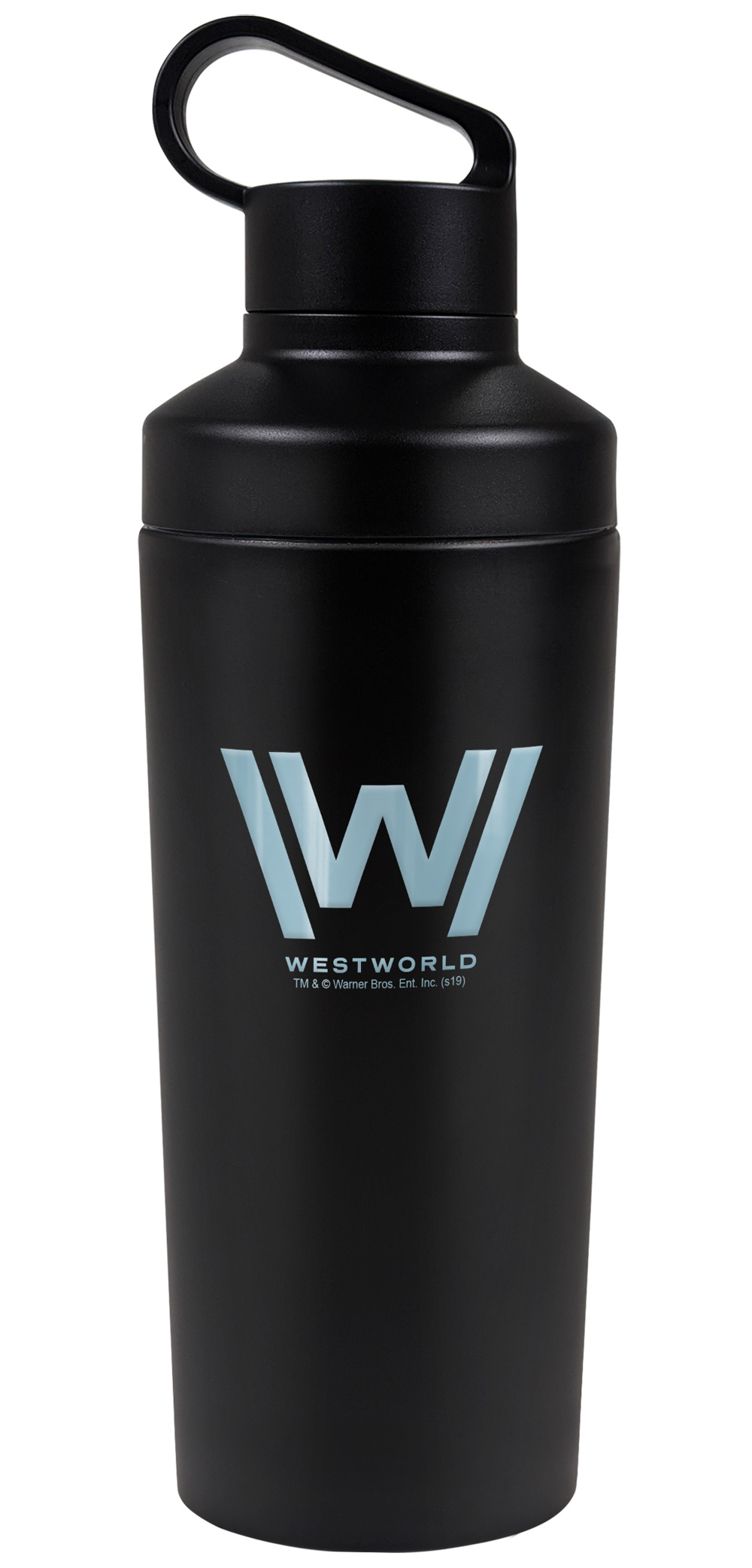 Westworld Official Logo 18 oz Insulated Water Bottle, Leak Resistant, Vacuum Insulated Stainless Steel with 2-in-1 Loop Cap