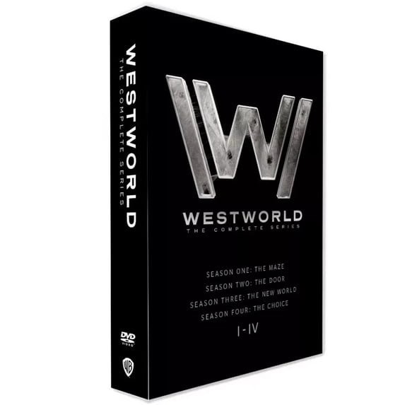 Westworld The Complete TV Series Seasons 1-4 (DVD, 12-Disc Box Set) New & Sealed