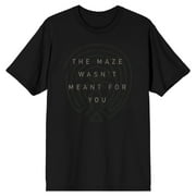 Westworld The Maze Wasn't Meant for You Men's Black T-shirt-Large