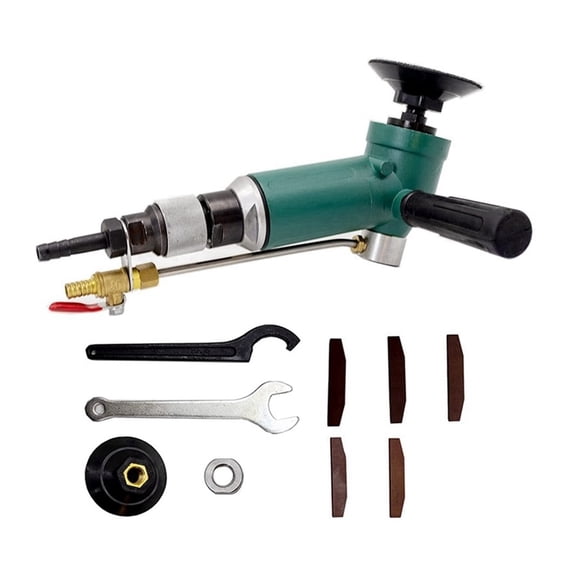 Wet Air Stone Polishers Pneumatic Water Grinders 10000RPM Air-Powered Wet Sander For Concrete Stone Granite