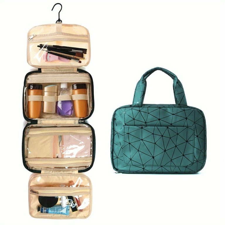 Wet And Dry Separation Travel Waterproof Folding Toiletry Bag