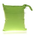 thumbnail image 1 of Wet Bag, Cloth Diaper Wet Dry Bags, Waterproof Reusable with Two Zippered Pockets Travel Beach Pool Soiled Baby Items Yoga Gym Bag for Swimsuits or Wet Clothes(Grass Green), 1 of 8