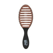 Wet Brush Ceramic Speed Dry Vented Hair Brush for Faster Blow-Drying and Shiny Hair - Black