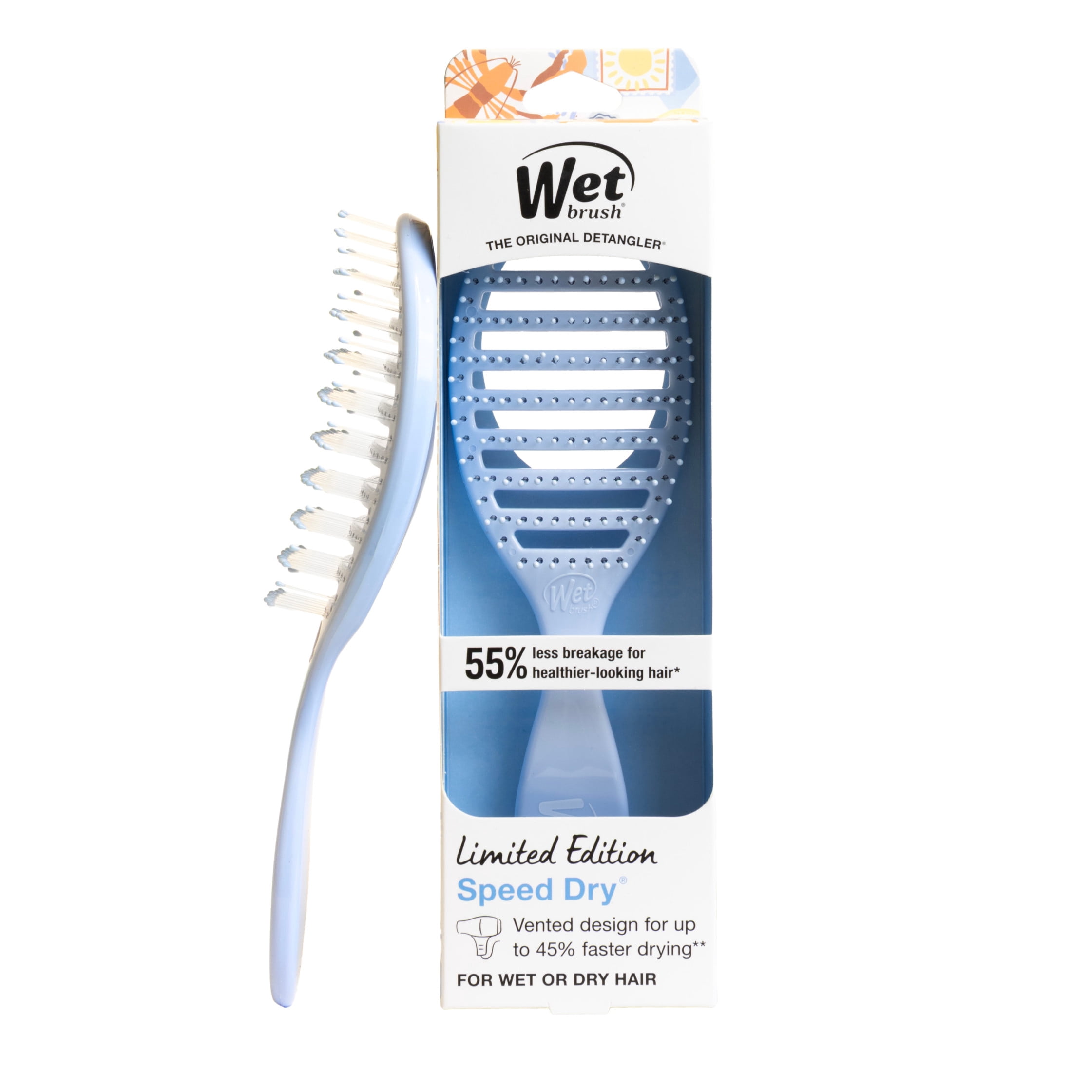 Wet Brush Speed Dry Hair Brush, Limited Edition Coastal Charm Blue