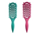 thumbnail image 1 of Wet Brush Detangling Brush,(2 Pack),Wet & Dry Tangle-Free Hair Brush for Women & Men,No Tangle,Soft and Flexible Bristles for Straight,Curly and Thick Hair—Durable Anti-Static Bristles,Lightwei, 1 of 7