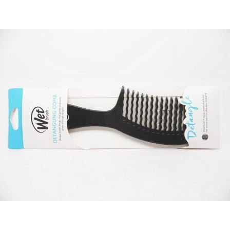 Wet Brush Detangling Comb - Black Unisex Comb 1 CountPack of 1