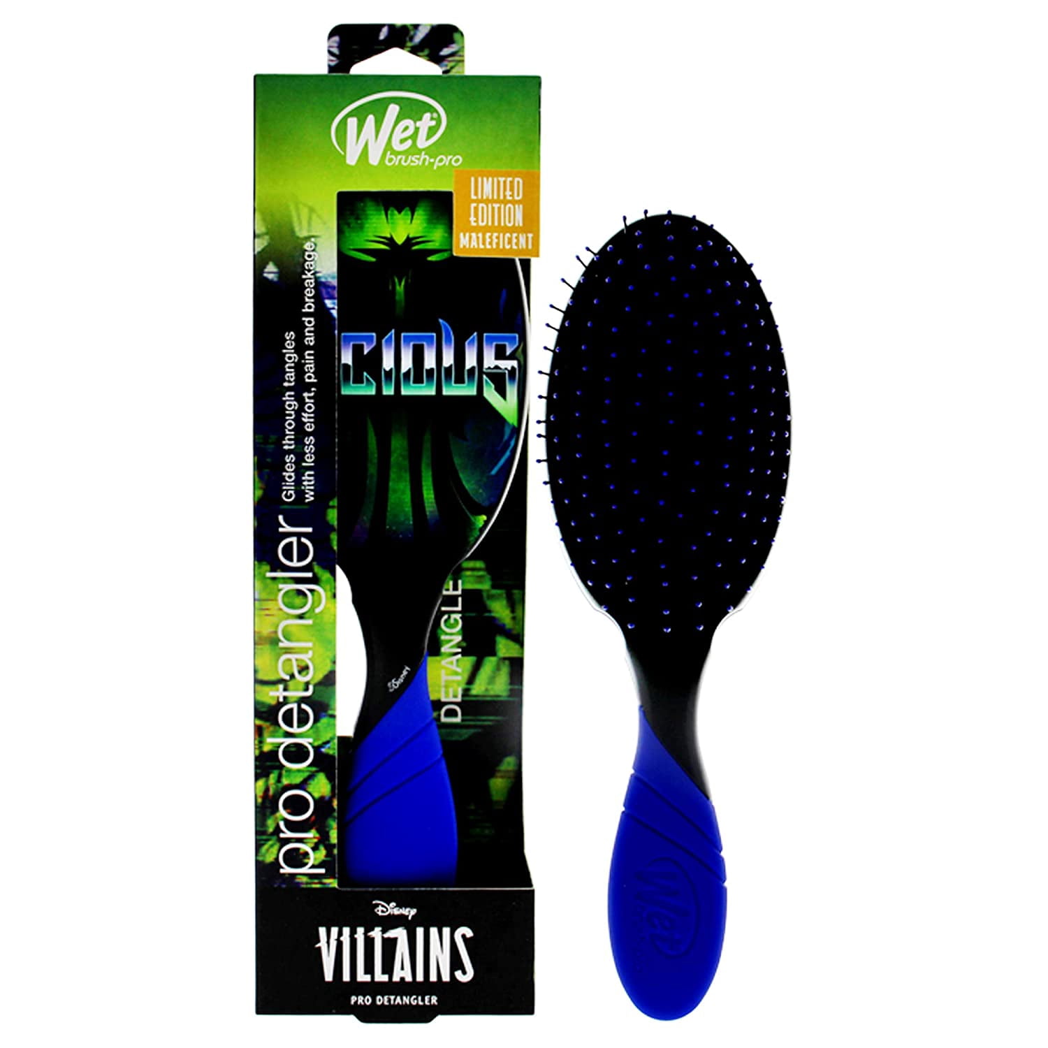 Wet Brush Disney Villains Pro Dtngler Brush - Maleficent