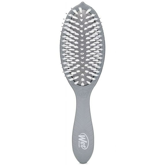 The Wet Brush Go Green Charcoal-Infused Treatment & Shine Brush - Gray