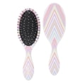 thumbnail image 1 of Wet Brush Hair Brush Kids Detangler - Detangling Knots, Snag-Free, Anti-Static Brush, Intelliflex Bristles, No pain, Split-Ends & Hair Breakage, Chevron Print, Easy Hold, Child-Friendly Size, 1 of 3