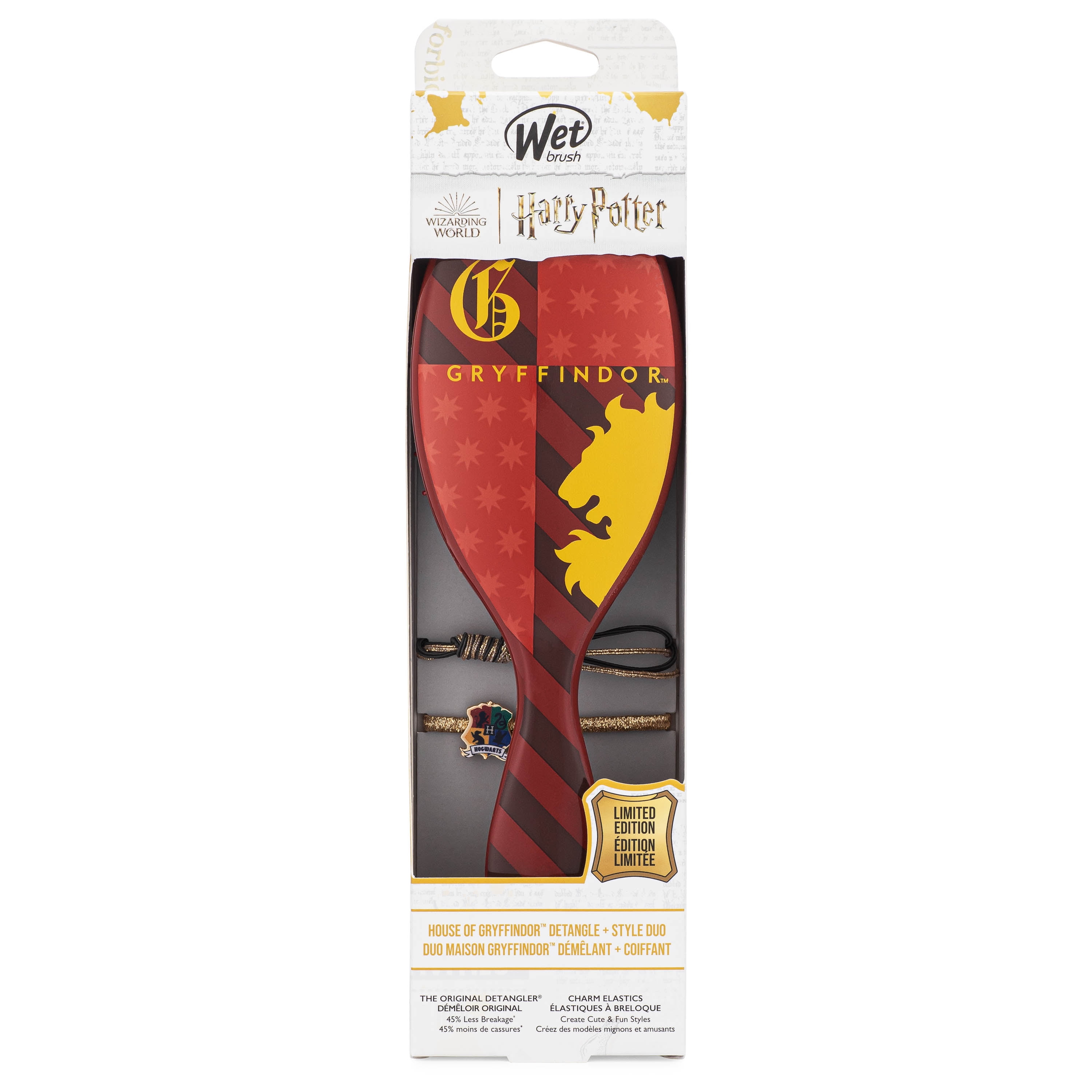 Wet Brush® Harry Potter Kit Gryffendor Original Detangler® & Elastics