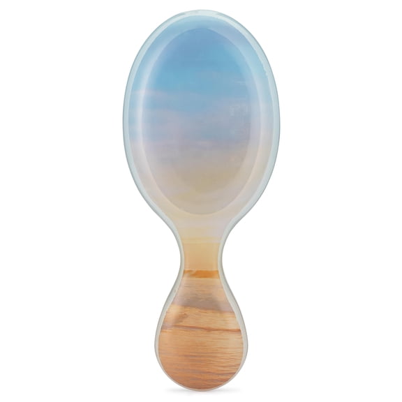 Wet Brush Mini Detangler Hair Brush, Blue (Desert Afterglow) - Detangling Travel Hair Brush - Ultra-Soft IntelliFlex Bristles Glide Through Tangles with Ease - Pain-Free - All Hair Types