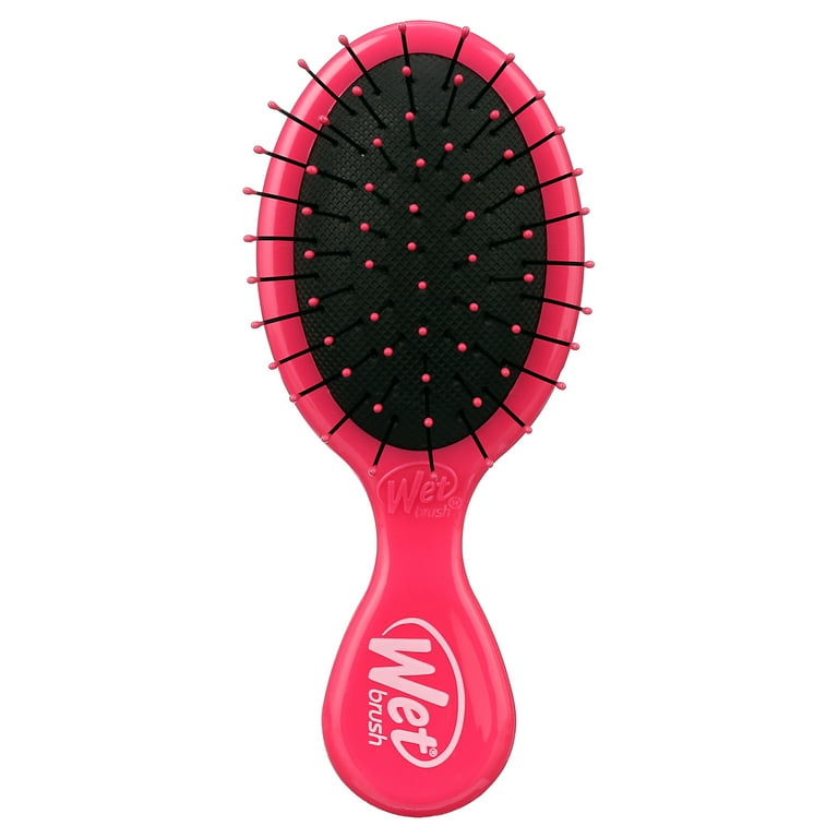 Wet Brush® Mini Detangler Hair Brush Pink - On-the-Go Wet Brush® Mini Detangler Hair Brush Pink - On-the-Go