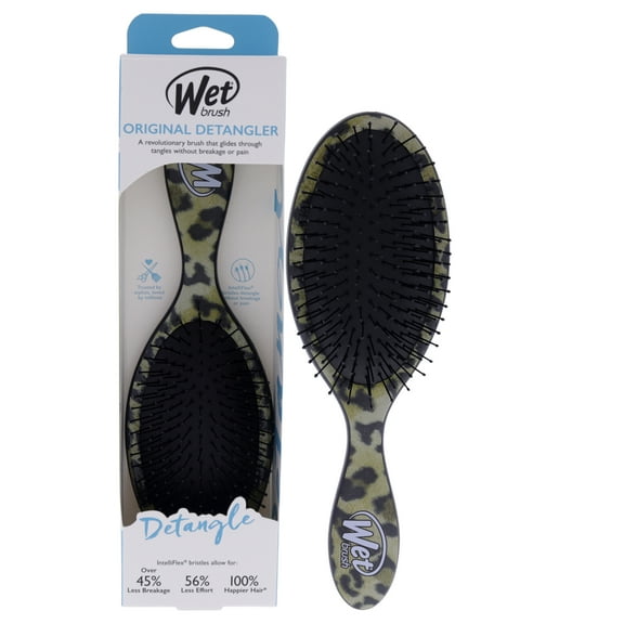 Wet Brush Original Detangler Brush - Safari Leopard - 1 Pc