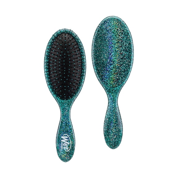 Wet Brush Original Detangler Hair Brush - Awestruck,  Jewel Teal- Comb for Women, Men and Kids - Wet or Dry - Natural, Straight, Thick and Curly Hair - Pain-Free for All Hair Types