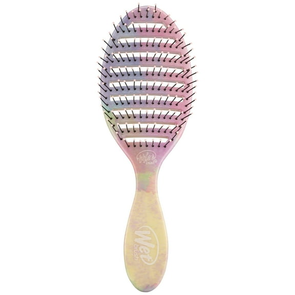 Wet Brush Original Detangler, Speed Dry Hairbrush, Color Wash Stripes, 1 Ct