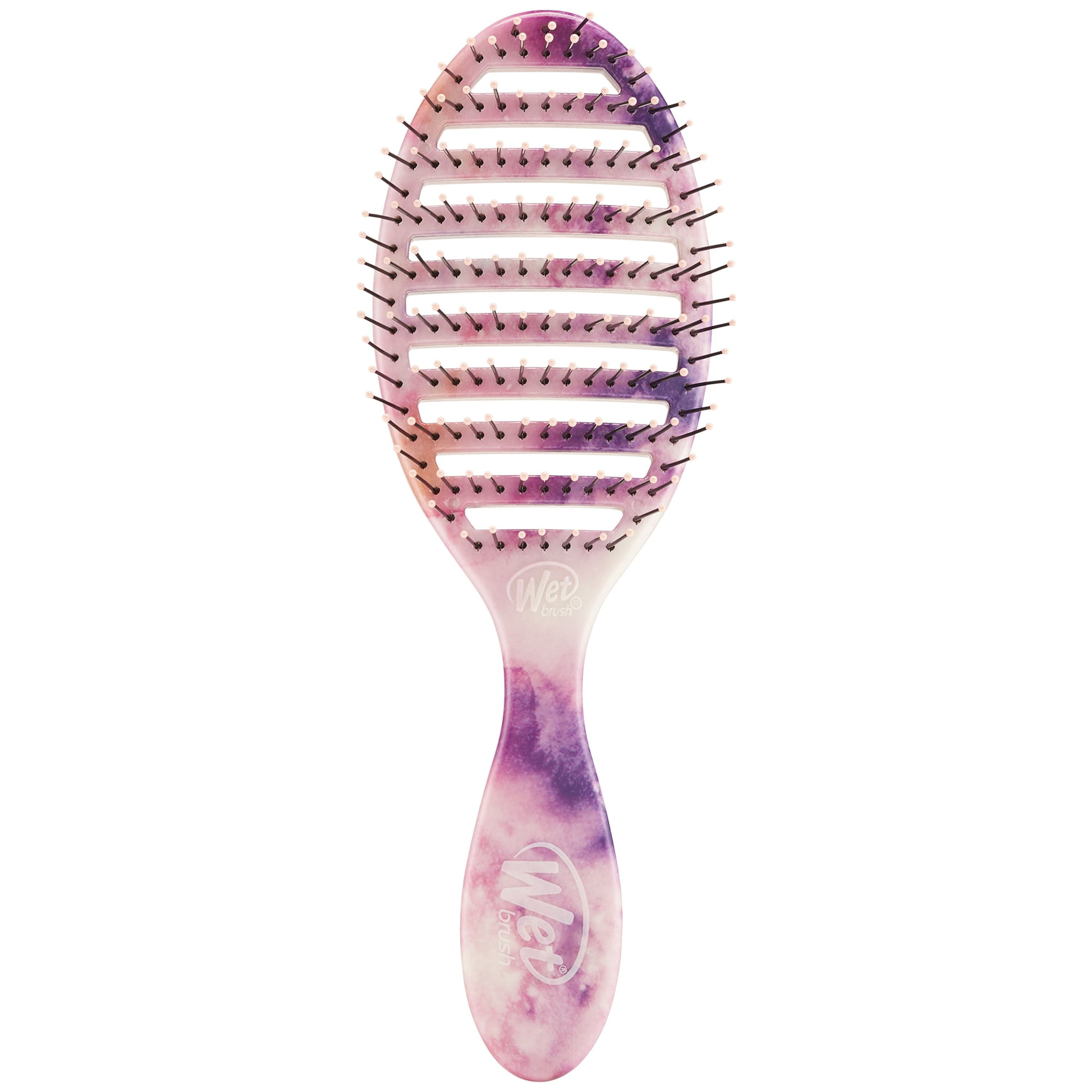 Wet Brush Original Detangler, Speed Dry Hairbrush, Color Wash Watermark, 1 Ct