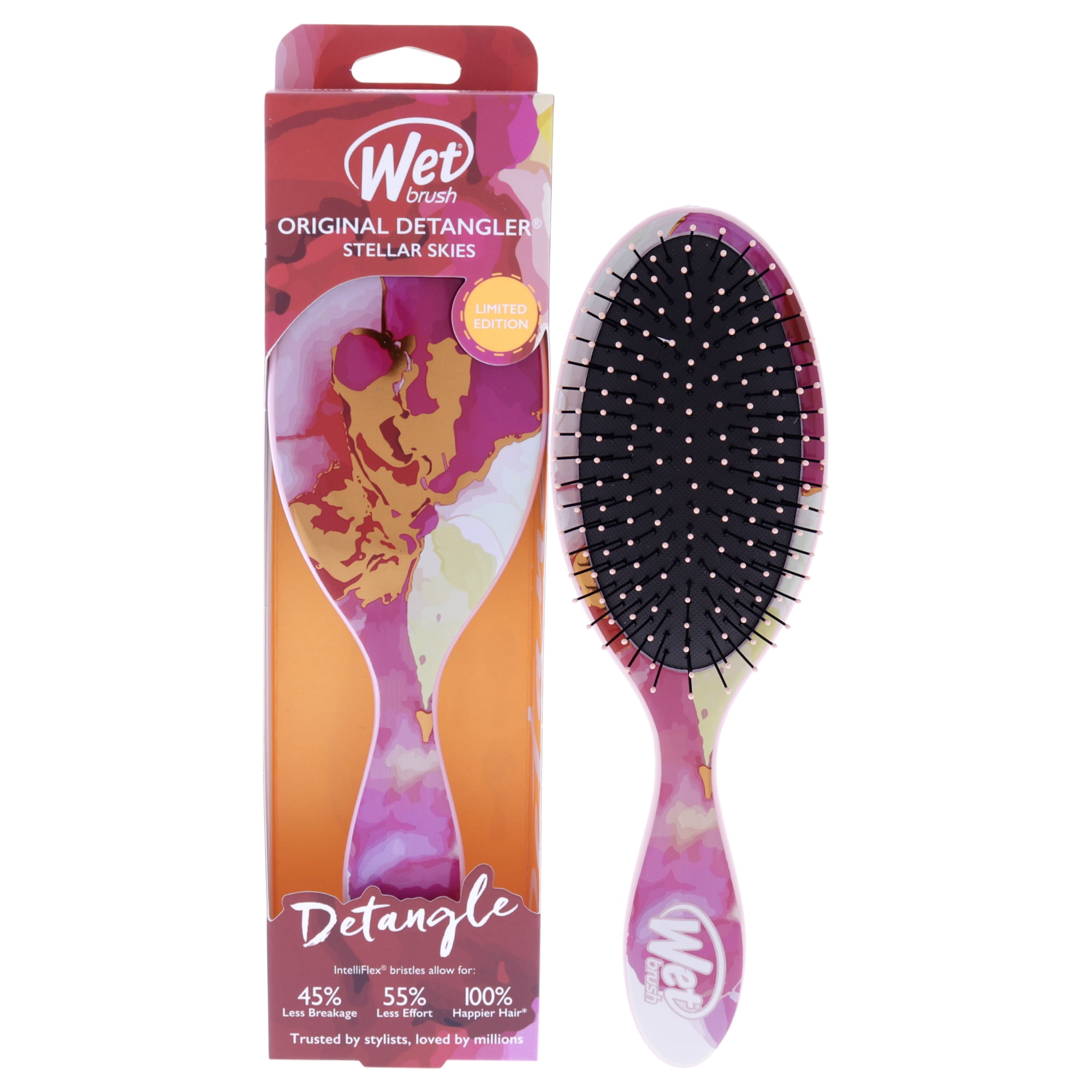 Wet Brush Original Detangler Stellar Skies Brush - Violet Skies- 1 Pc 