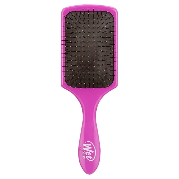 Wet Brush Paddle Detangler Hair Brush - For Thick, Coarse Long Hair Purple 1 CT