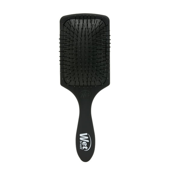 Wet Brush Paddle Detangler for All Hair Types - Frost Black