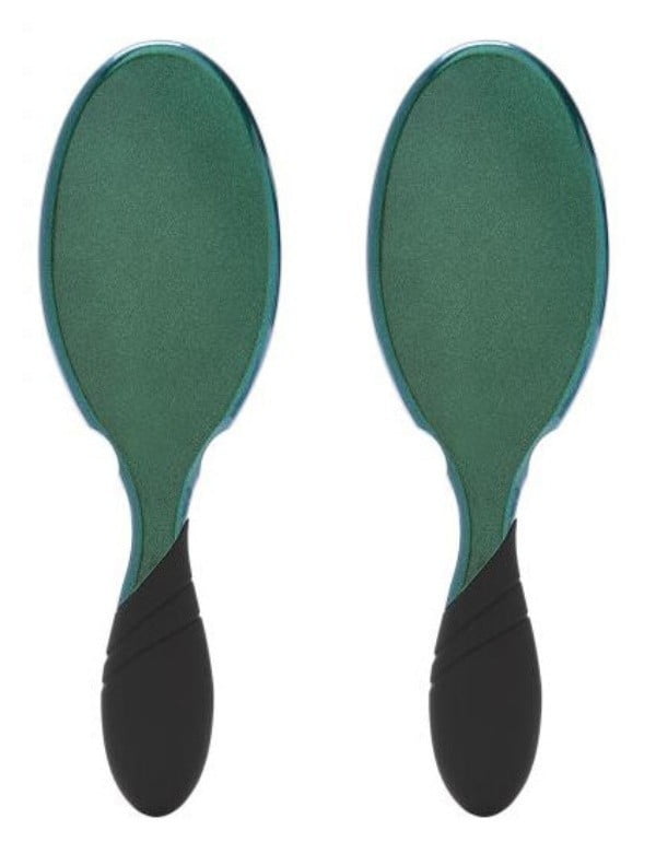 Wet Brush Pro Detangler Hair Brush - Glitter Glam - Forest- 2 Pack