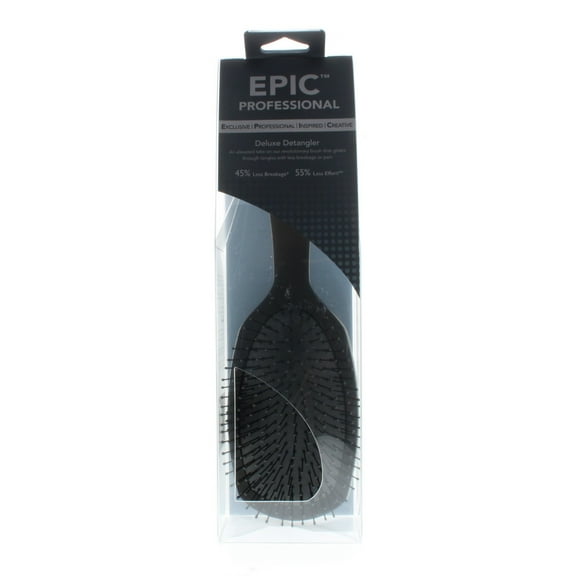 Wet Brush Pro Epic Deluxe Detangler Black Model# BWP830EPIC