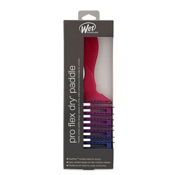 Wet Brush Pro Flex Dry Brush - Hot Pink Ombre , 1 Pc Hair Brush