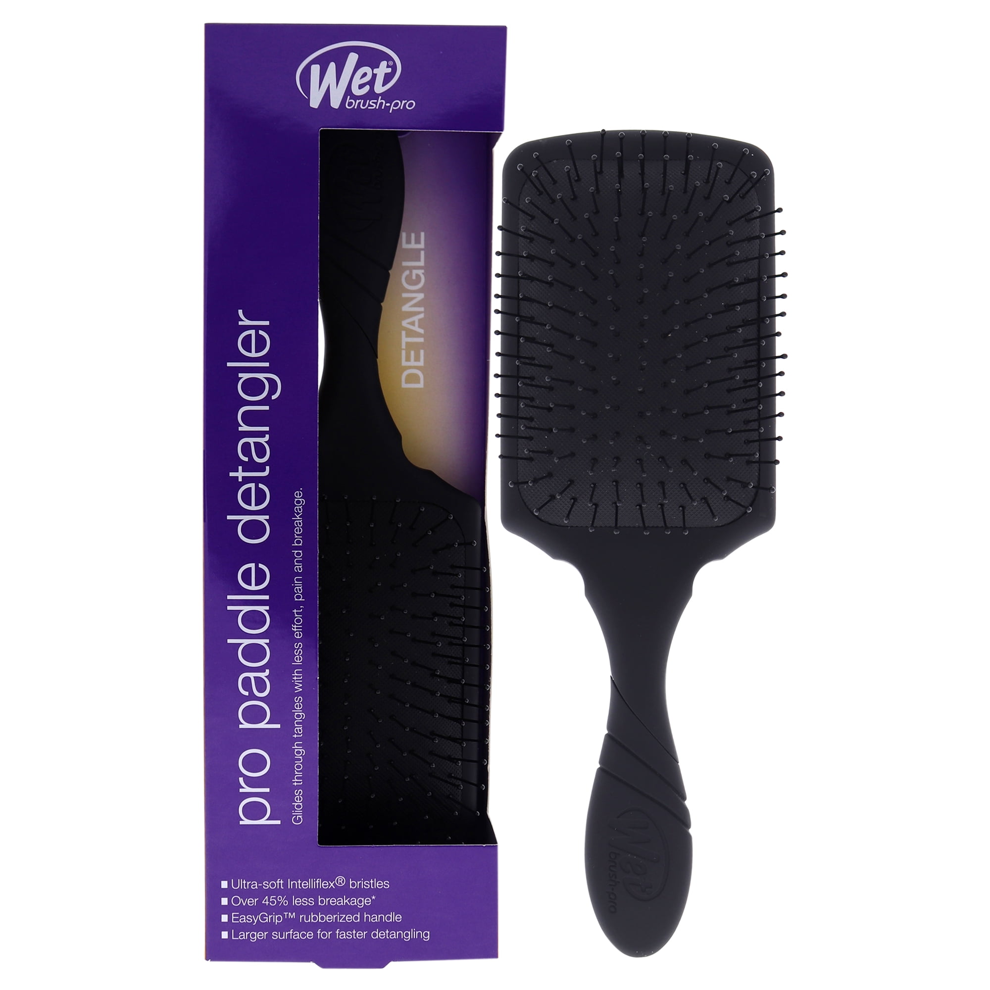 Wet Brush Pro Paddle Detangler Brush Blackout 1 Pc Hair Brush