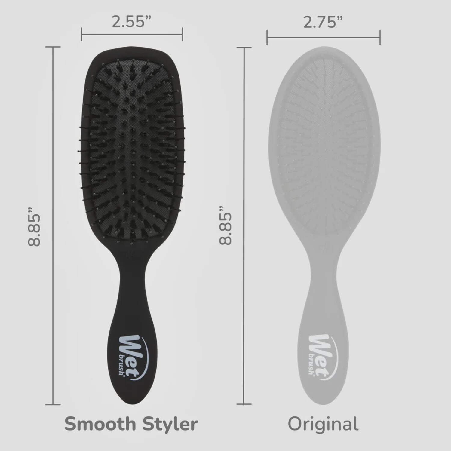 Wet Brush Pro Smooth Styler- Frost Black #BWP833FRBK - Walmart.com