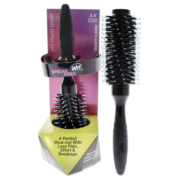 Wet Brush Pro Volumizing Round Brush - Fine-Medium Hair , 2.5 Inch Hair Brush