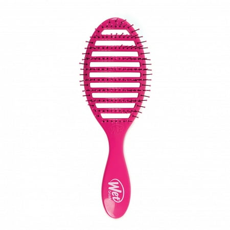 Wet Brush Speed Dry Detangle HeatFlex Bristles Hair Brush (Color may vary) 1pc