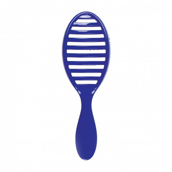 Wet Brush Speed Dry Detangle HeatFlex Bristles Hair Brush Travel Blue
