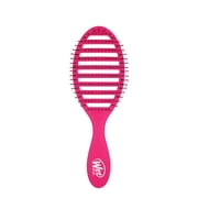 Wet Brush Speed Dry Detangle HeatFlex Bristles Hair Brush Travel Pink