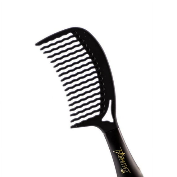 Wet Brush Txture Pro Wave Comb WaveTooth Bristles Hair Comb Travel Black